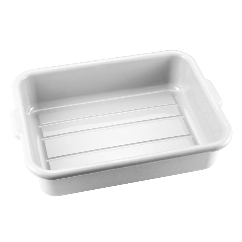 Omcan 80892 21.5" x 15.5" x 5" White Standard Bus Box