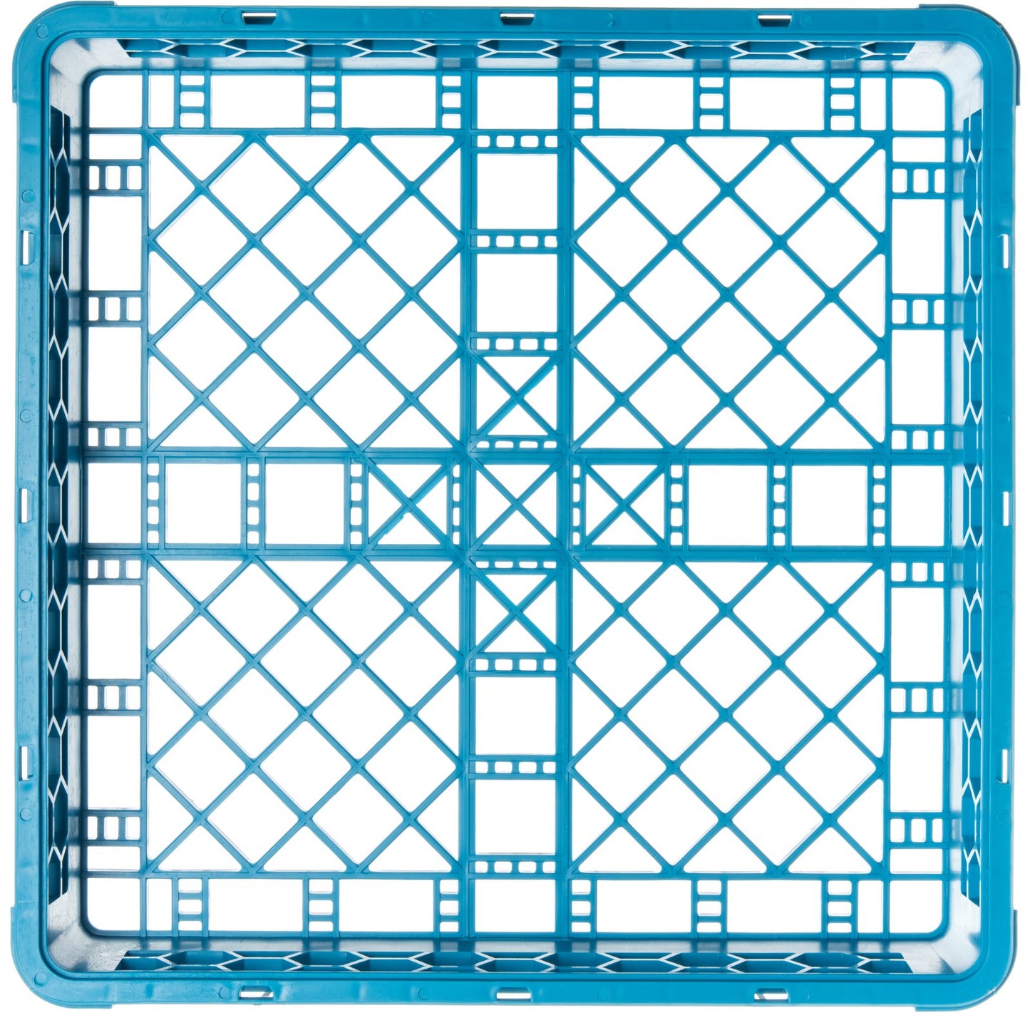 Carlisle RB14 Carlisle Blue Polypropylene OptiClean Open Bowl Rack 3.25