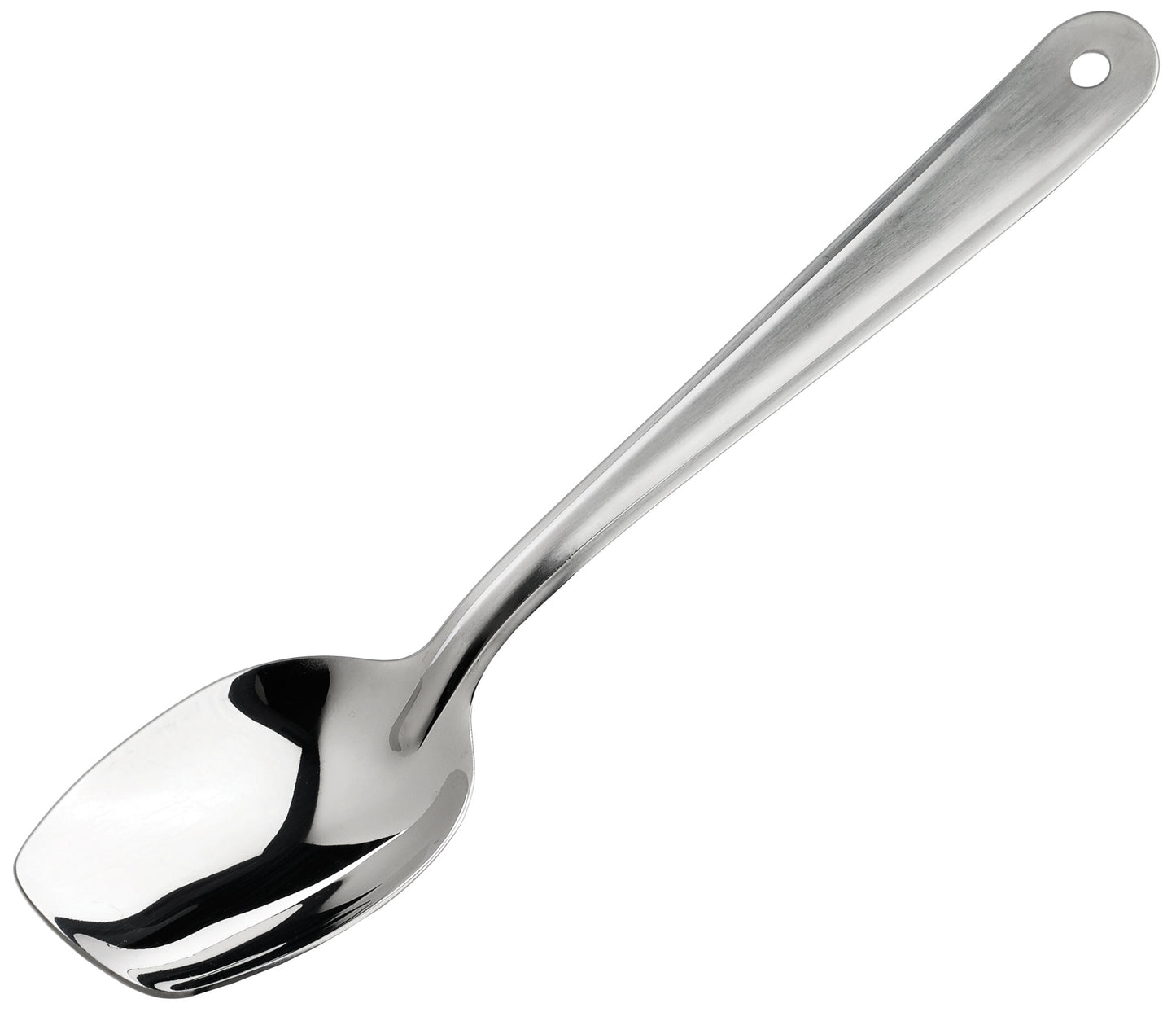 Winco SPS-S10 10" Slanted Plating Spoon, Solid