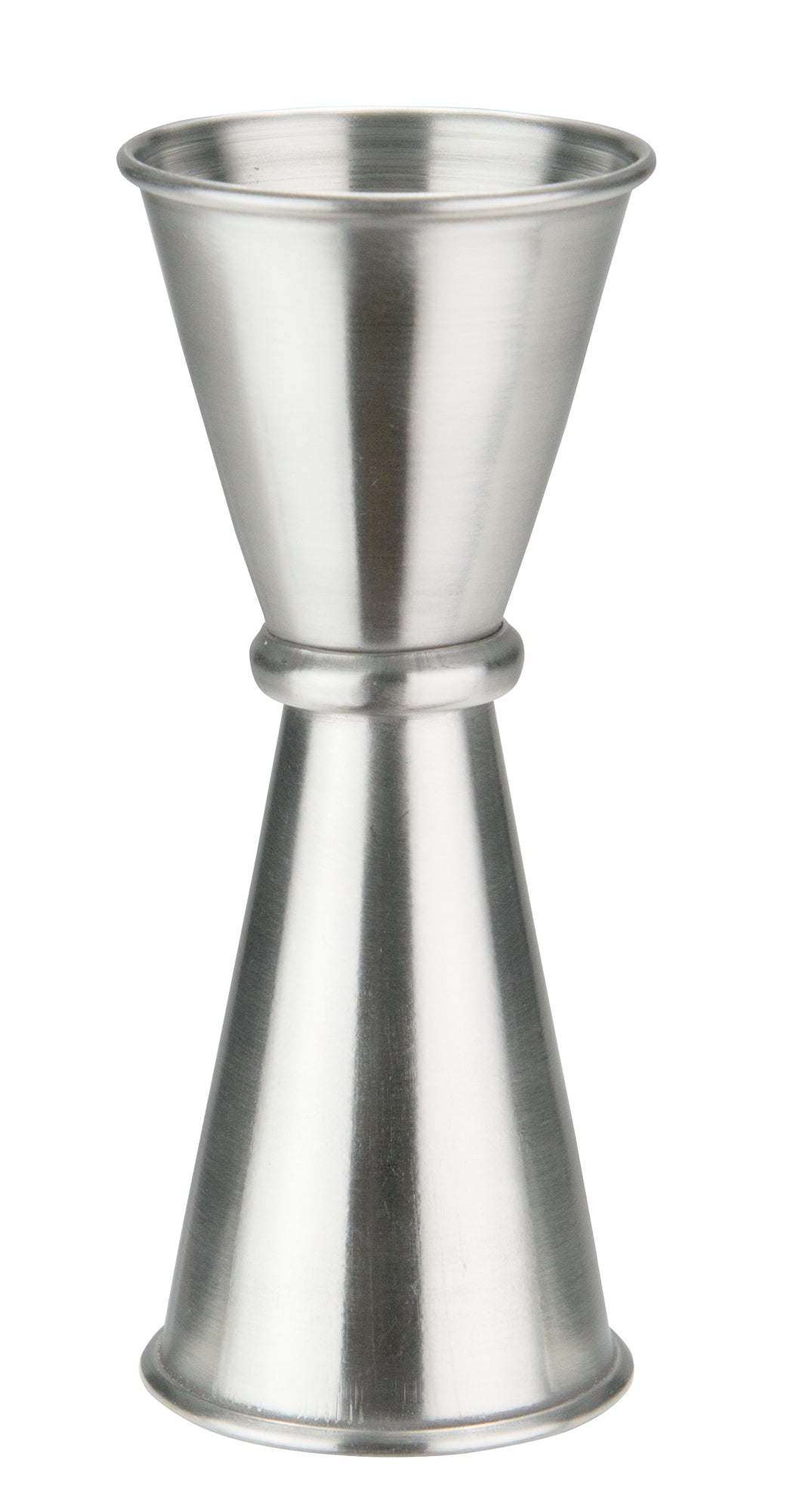 Winco J-8 1 oz. x 1.25 oz. Stainless Steel Japanese-Style Jigger