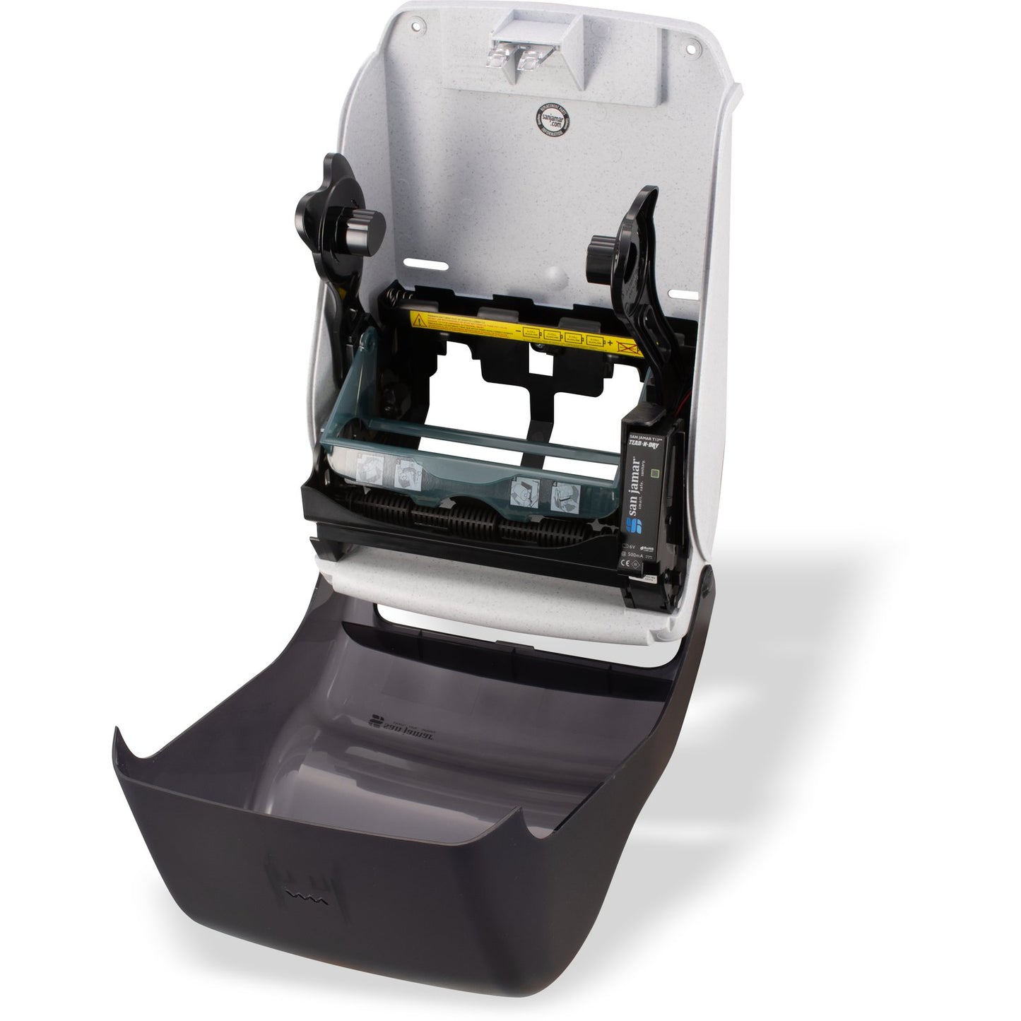 San Jamar T1300TBK Black Pearl Tear-N-Dry Classic
