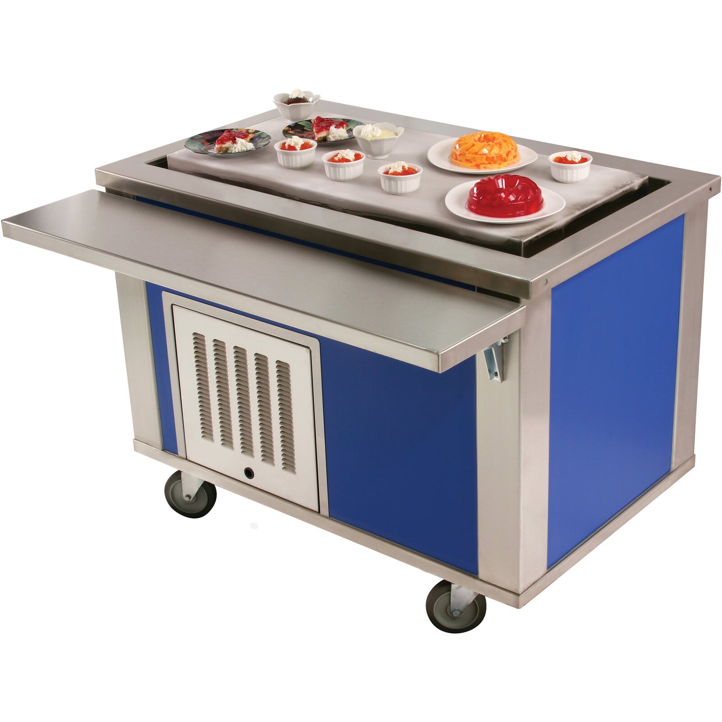 Dinex DXP3FT 49" x 30" x 36" Stainless Steel DineXpress Frost Top Cold Food Counter