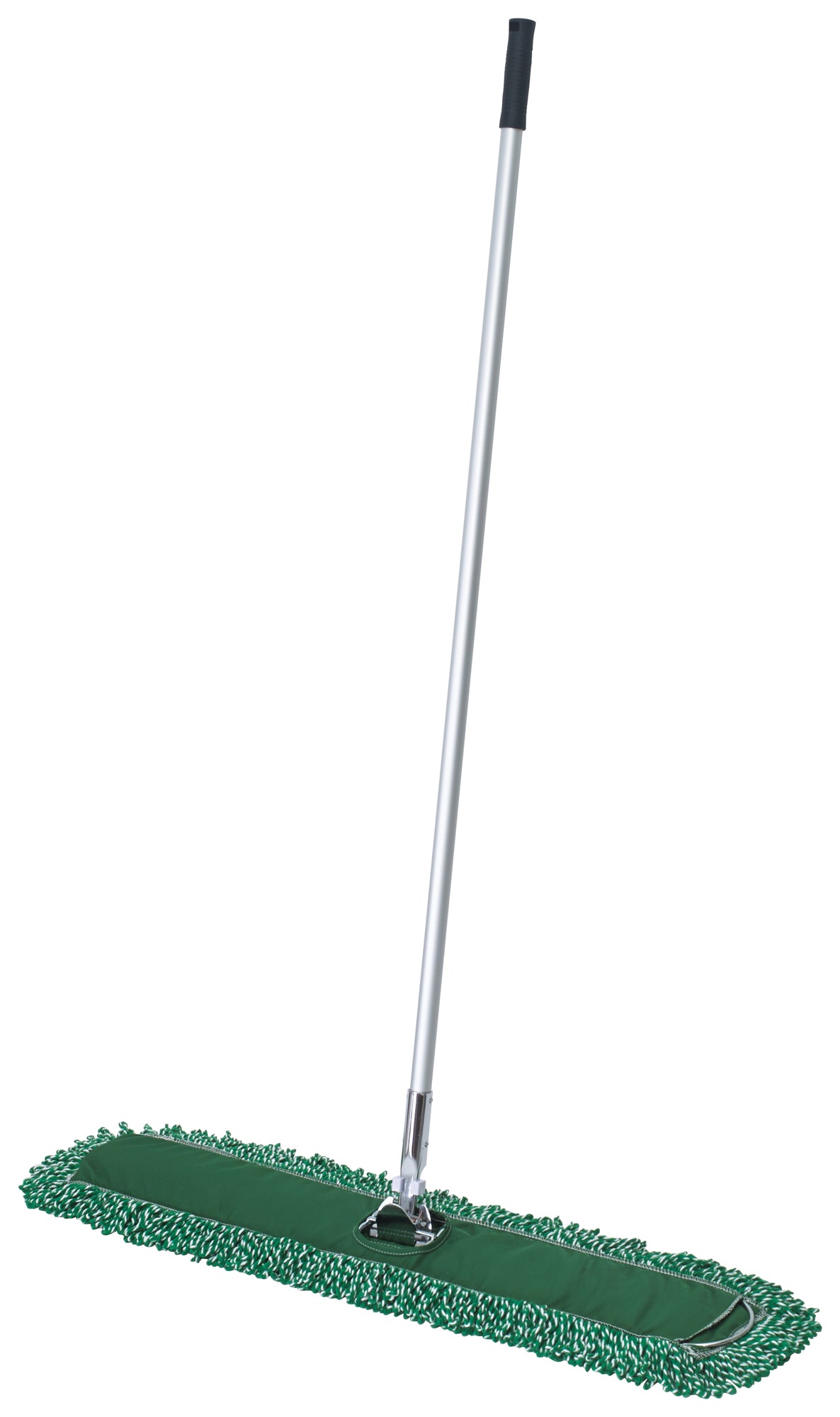 Winco DMM-36H 36"x5" Green Microfiber Blend Dust Mop Refill
