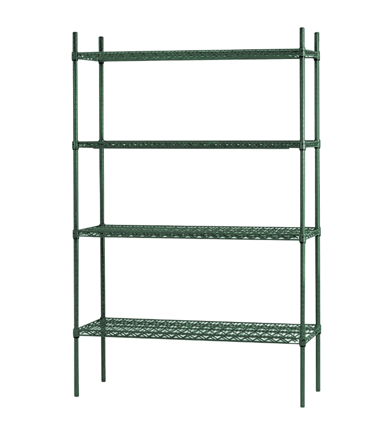 Thorinox TGES-1860 18" x 60" Green Epoxy Wireshelf