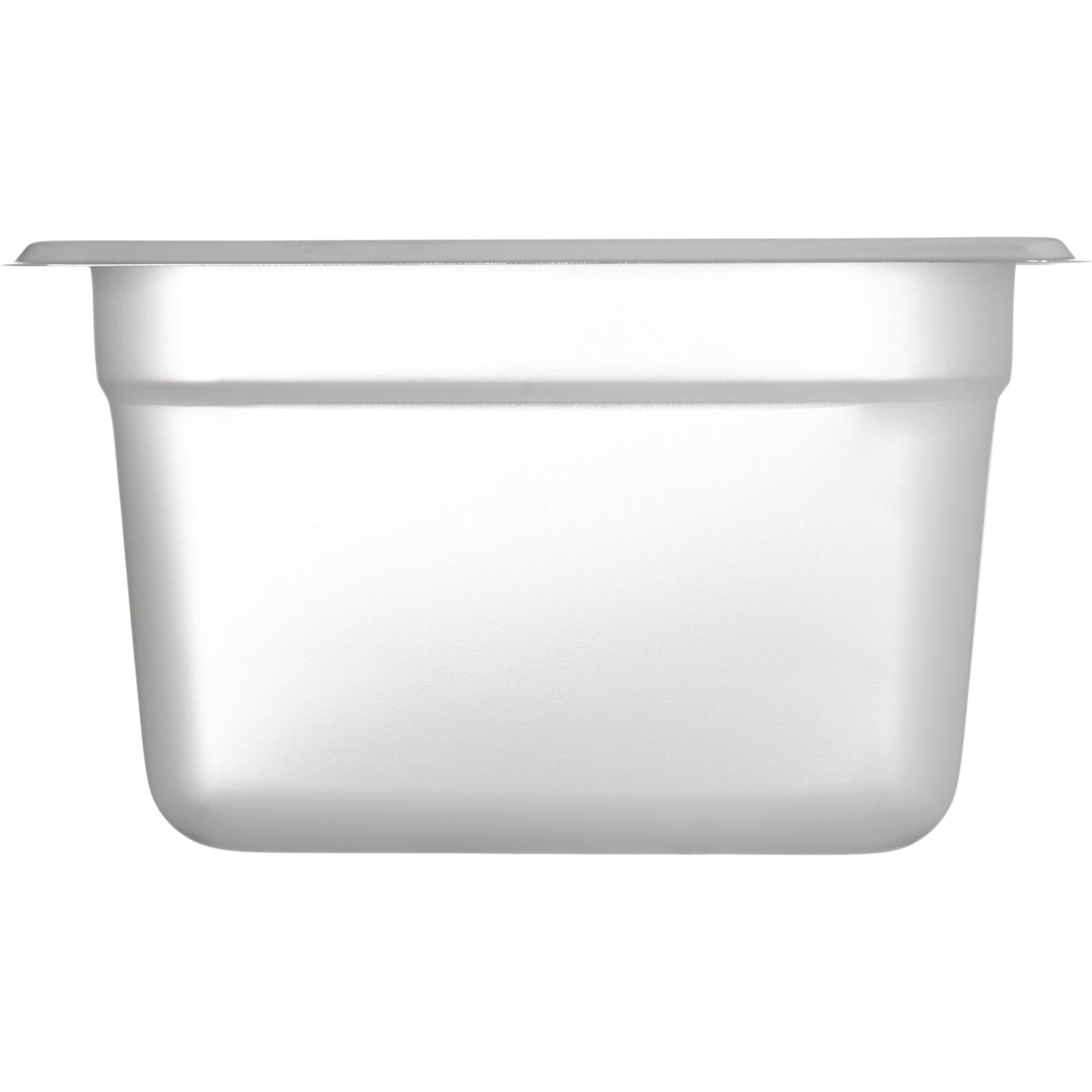 Carlisle 607194 1/9 Size Stainless Steel DuraPan Light Gauge Steam Table Hotel Pan, 4" Deep