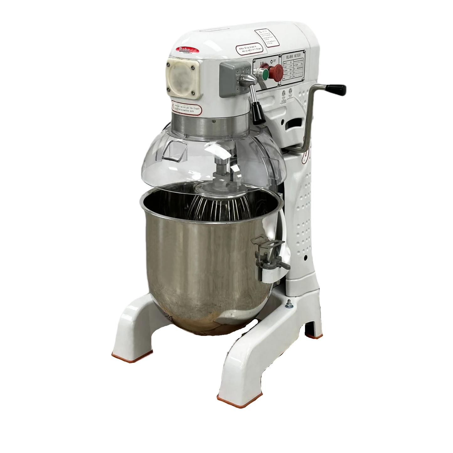 BakeMax BMPME30 30 Quart Floor Model Economy Planetary Mixer