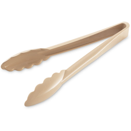 Carlisle 470906 8-27/32" Beige Carly Utility Tong