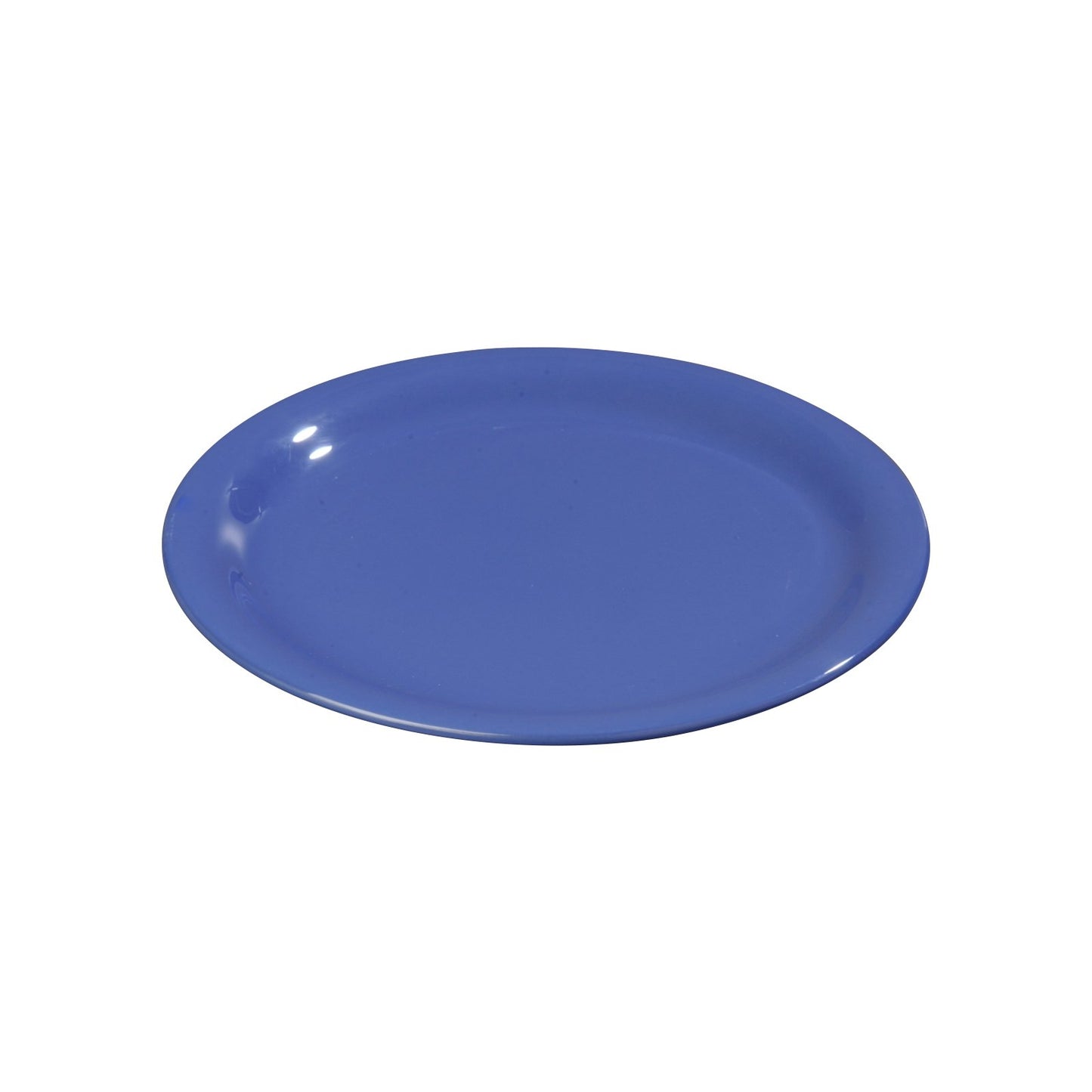 Carlisle 3300814 6.5" Ocean Blue Sierrus Melamine Narrow Rim Pie Plate