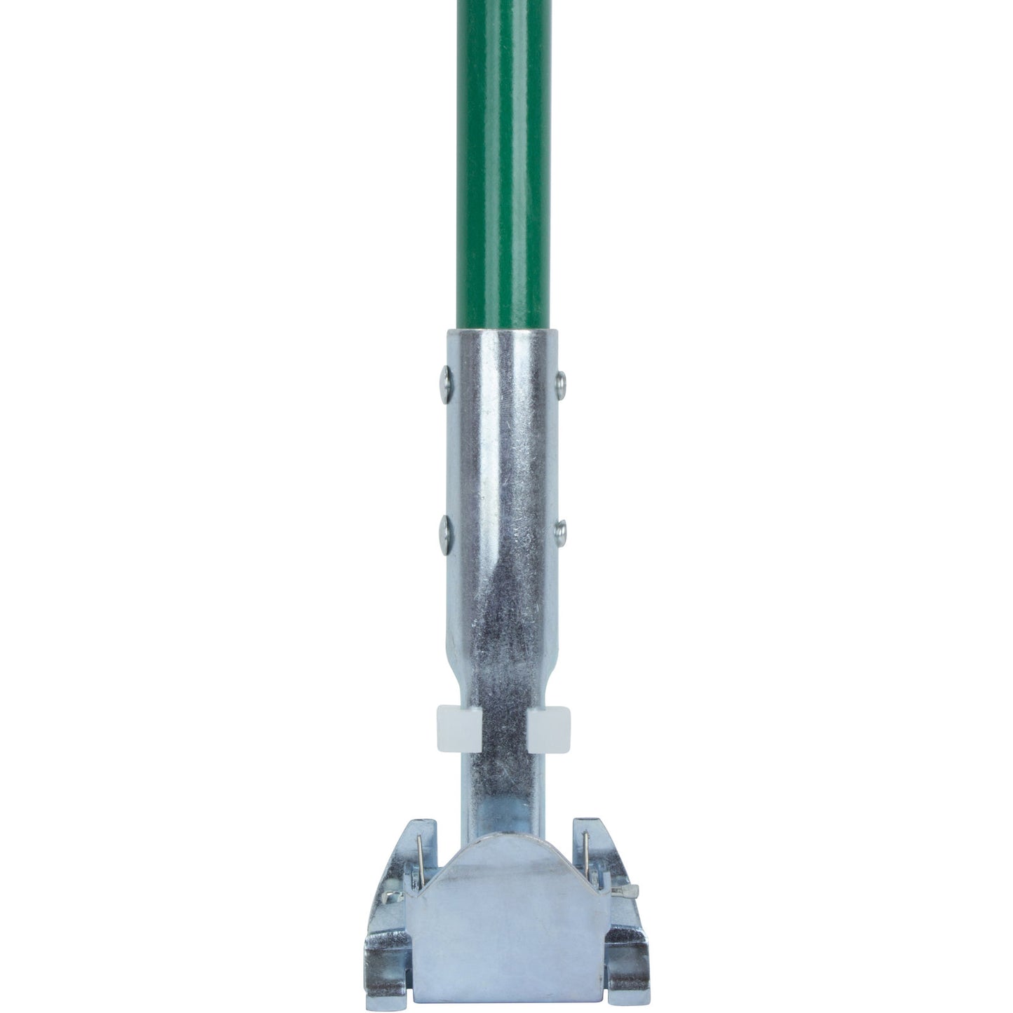 Carlisle 362113EC09 60" Green Fiberglass Dust Mop Handle with Clip-On Connector