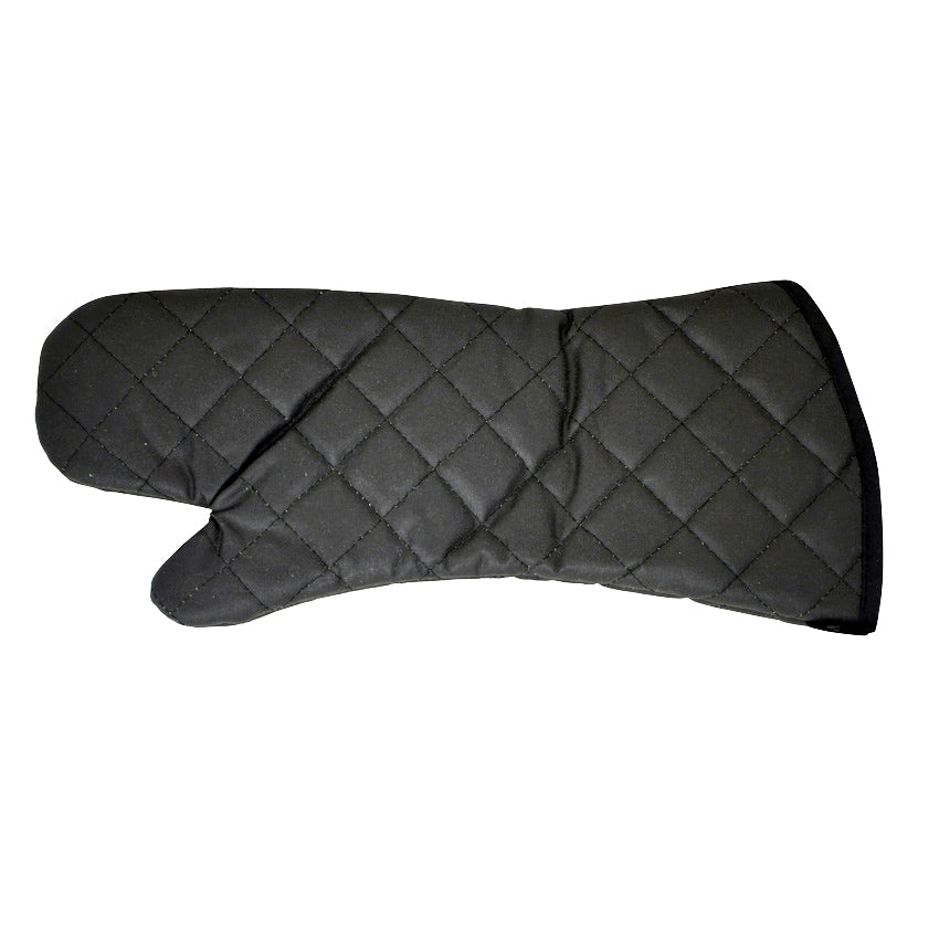 Omcan 46346 17-inch Charcoal Black Flame Retardant Oven Mitt