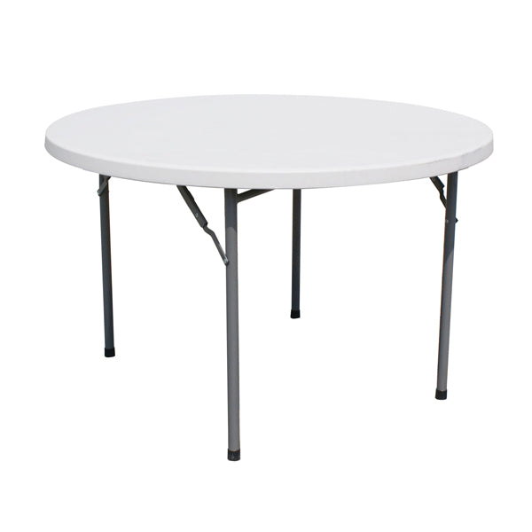 Omcan 41598 59" Solid Round Folding Table