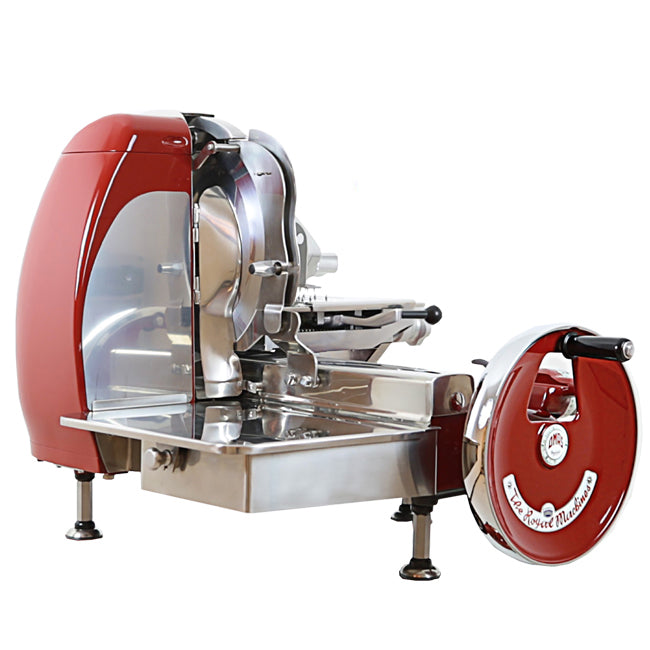 Omcan 46088 14.5-inch Diameter Blade Manual Volano Slicer with Standard Flywheel