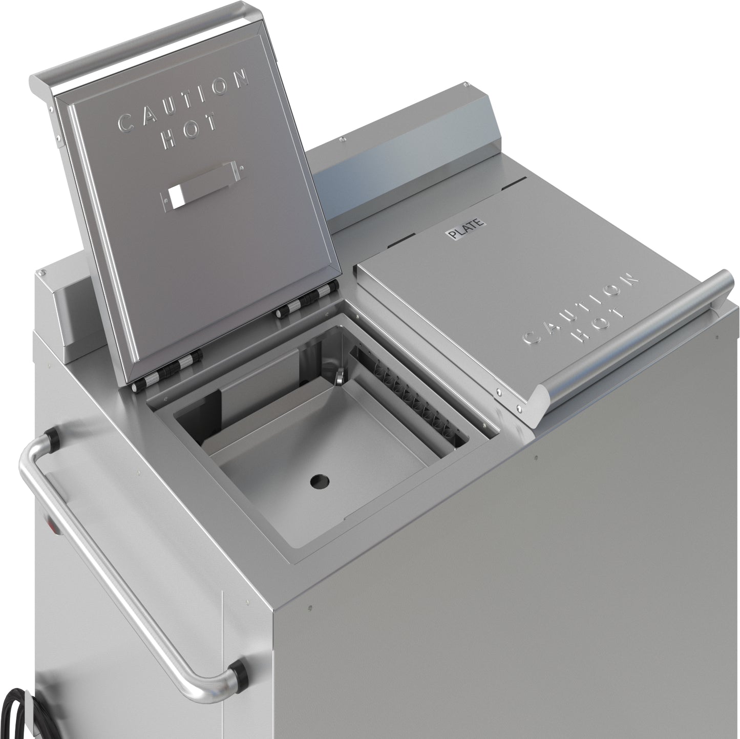 Dinex DXPSBH2P 10.00" Plates 2 Silo Stainless Steel Colossus Plate Heater
