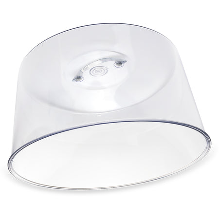 Carlisle 251207 11-5/8" / 6-1/2" Clear SAN Cake Cover