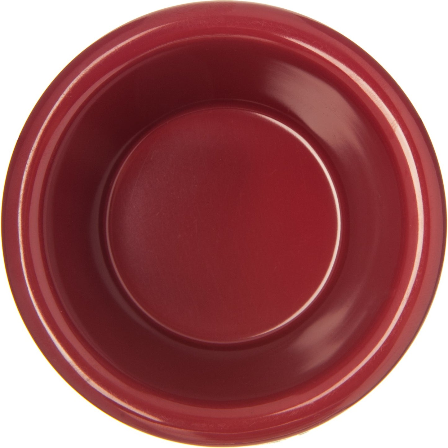 Carlisle S85258 2 oz Roma Red Melamine Smooth Ramekin