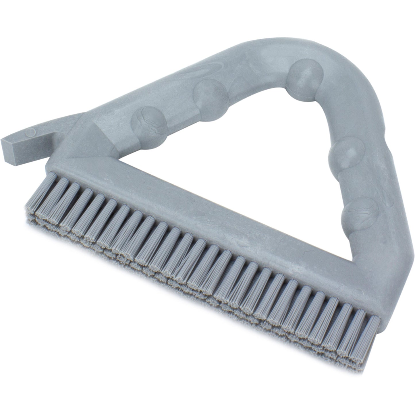 Carlisle 41323EC23 9" Gray Spart Color Coded Tile and Grout Brush