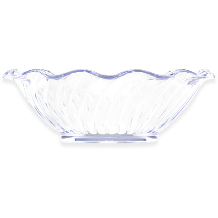 Carlisle 453107 5 oz 4-5/8" Clear SAN Tulip Berry Dish
