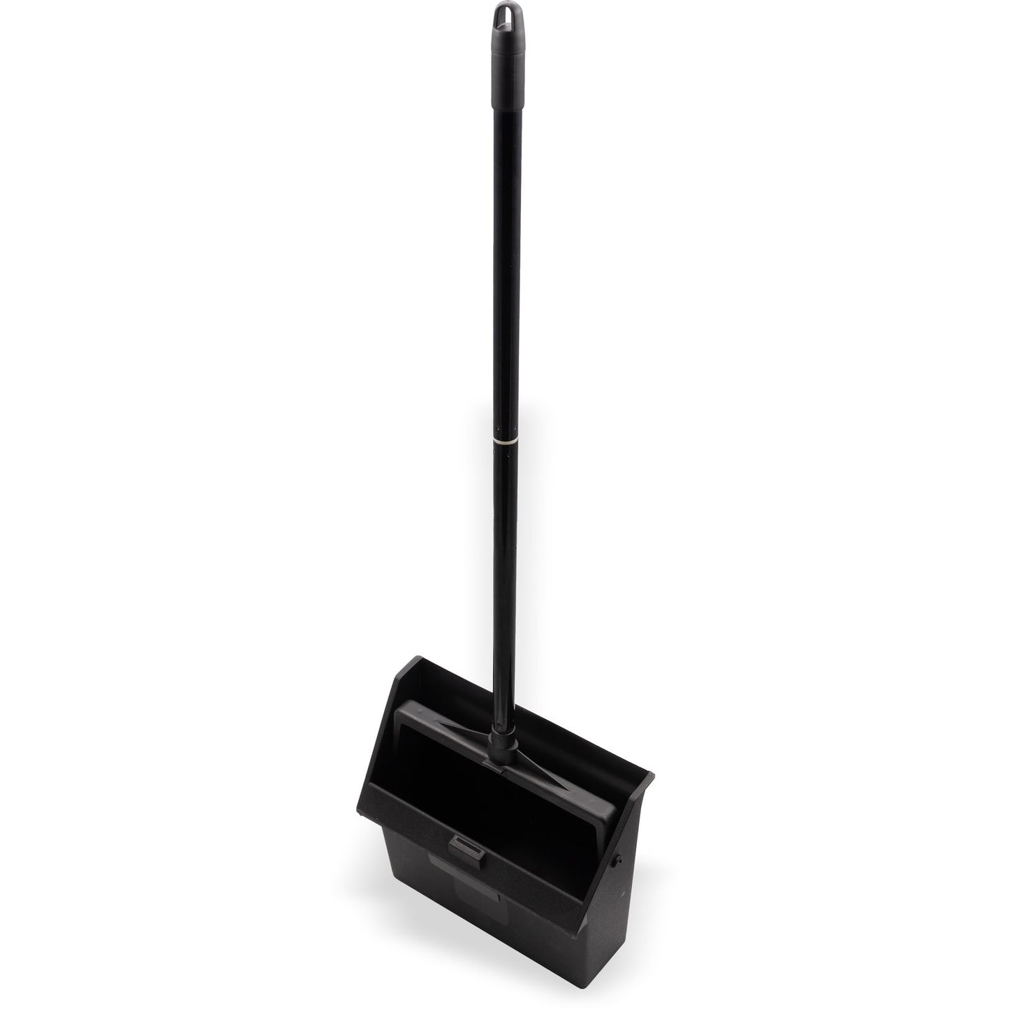 Carlisle 36142003 Black Lobby Dust Pan with 2-Piece Handle