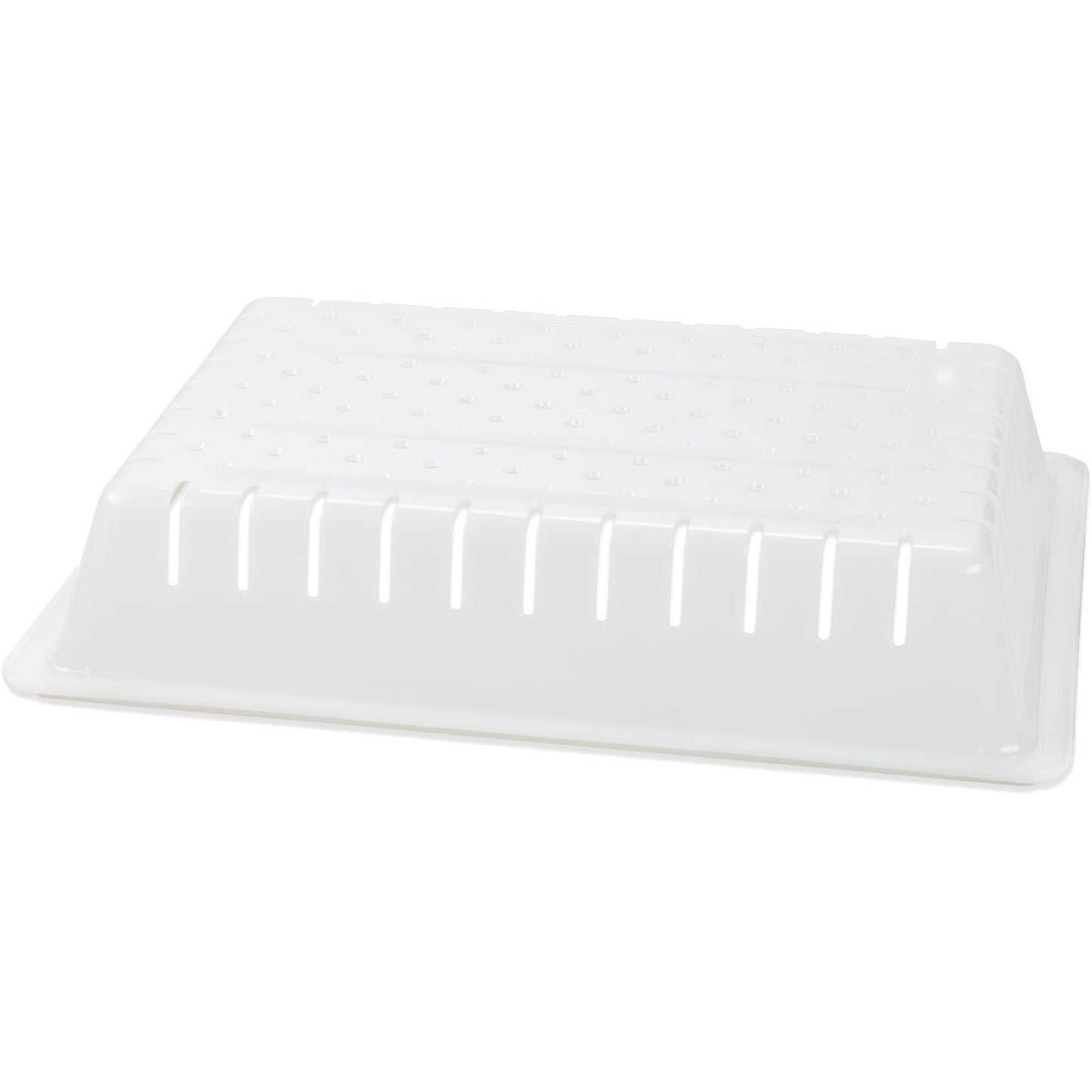Carlisle 1064802 26" x 18" White Polyethylene StorPlus Food Storage Container