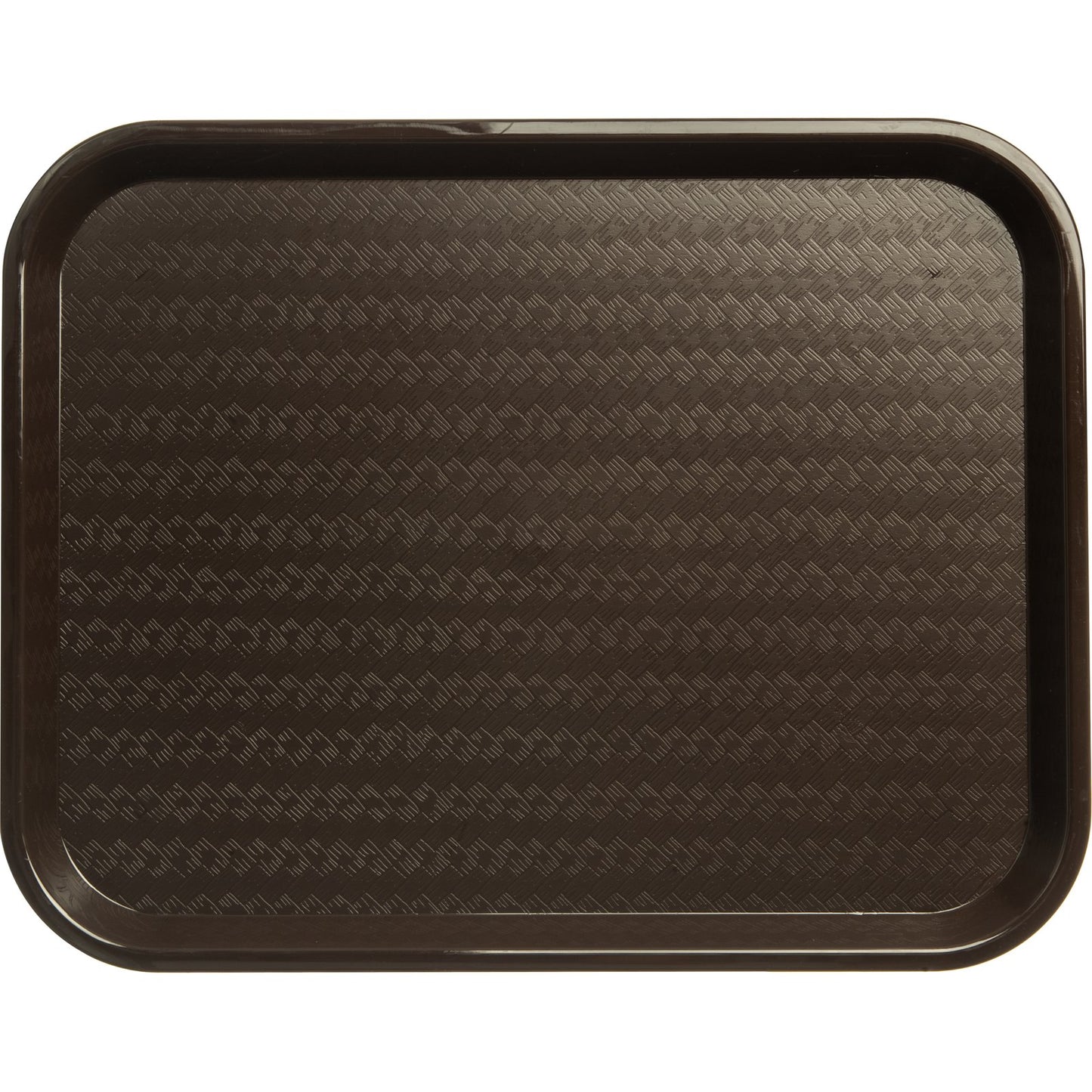 Carlisle CT141869 14" x 18" Chocolate Cafe Fast Food Cafeteria Tray