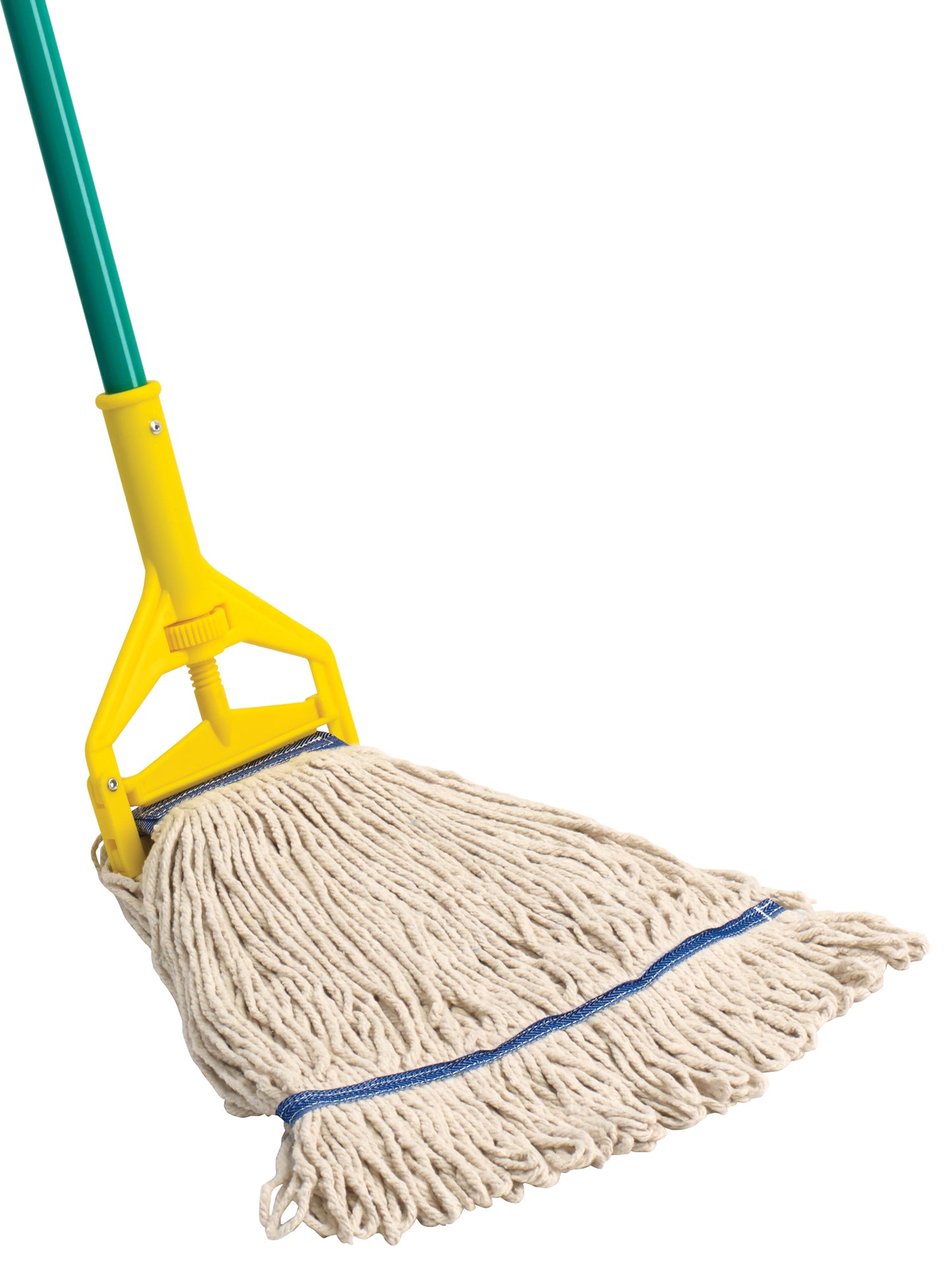 Winco MOP-24W 24oz. White Yarn Mop Head, Looped End