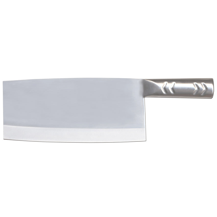 Omcan 10554 8 1/2-inch Chinese Style Cleaver with Stainless Steel Handle
