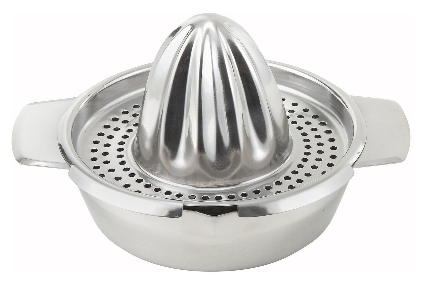 Winco JC-4 5" Stainless Steel Citrus Juicer Set