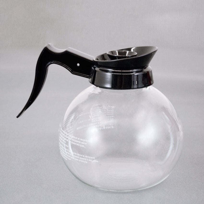 Omcan 69224 Glass Decanter for Item 44313 - Stainless Steel Coffee Maker