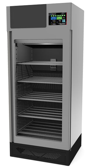 Omcan 40299 150 Kg Maturmeat® Dry Aging Cabinet with ClimaTouch® and Fumotic®