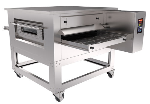 Omcan 46725 Electric Conveyor Pizza Oven with 20" Wide Belt - 230V, 3Ph, 14.20 kW