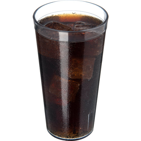 Carlisle 5220-207 20 oz Clear SAN Stackable Plastic Tumbler
