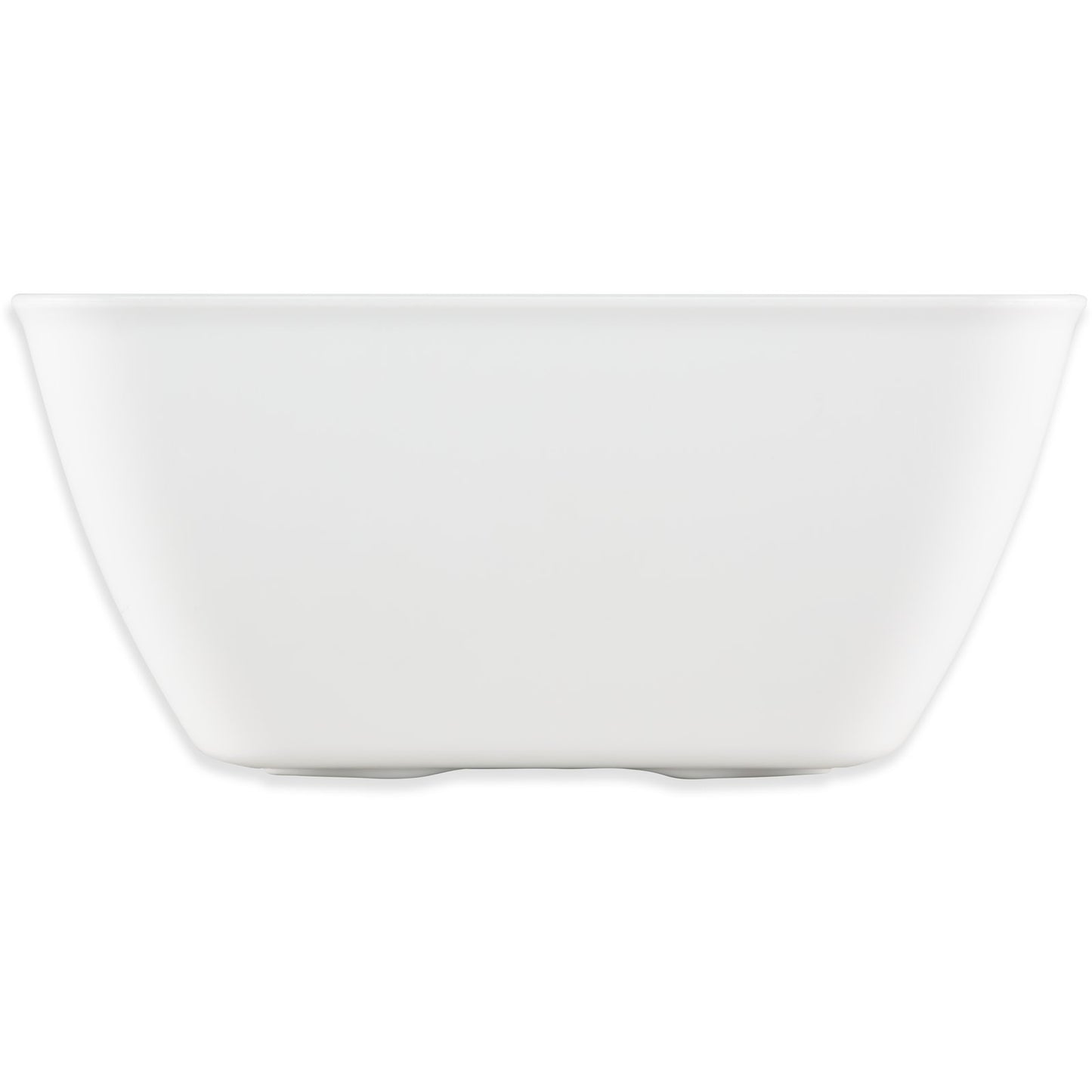 Dinex DXSB902 9 oz White Square SAN Bowl (48/cs)