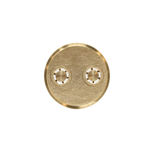 Omcan 21258 #105 Rigatoni Pasta Die Brass for item 13317 PM-IT-0002