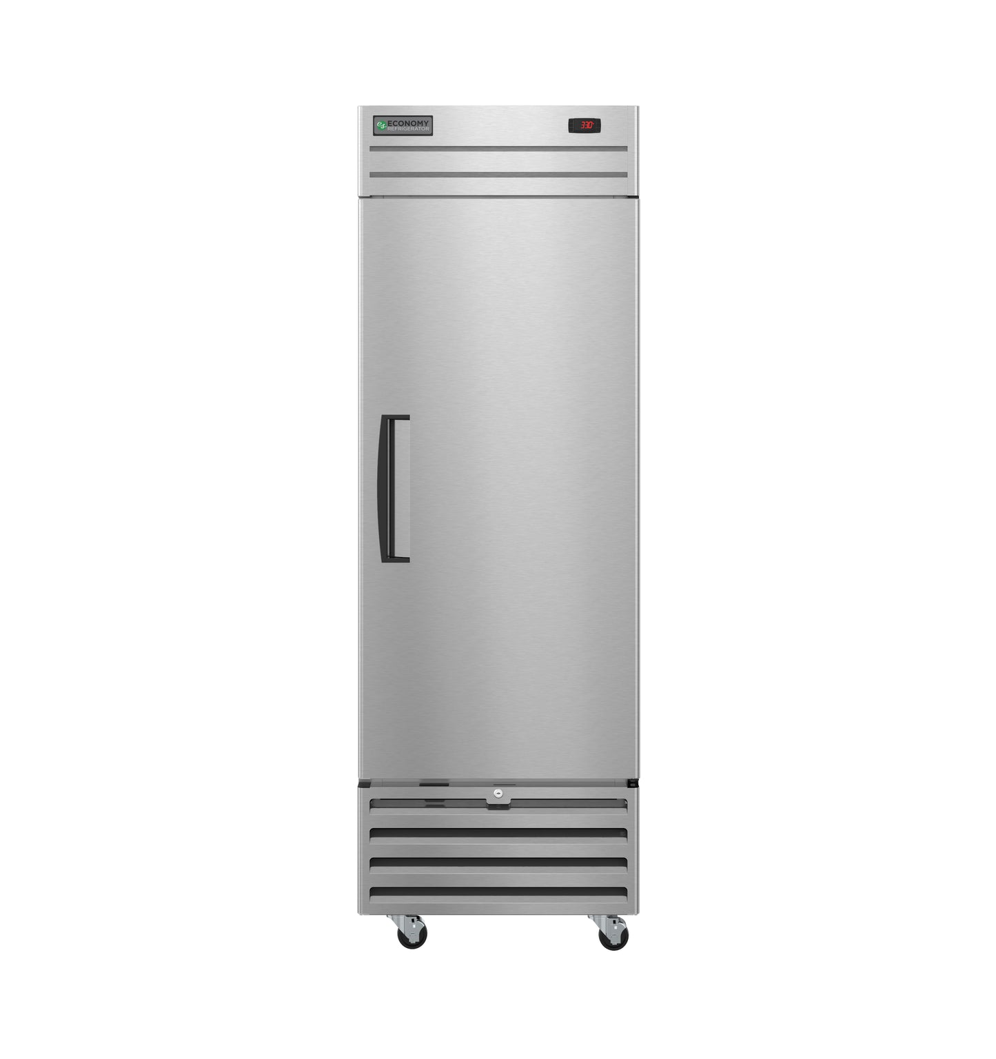 Hoshizaki ER1A-FS One Section Full Stainless Door with Lock Upright Refrigerator
