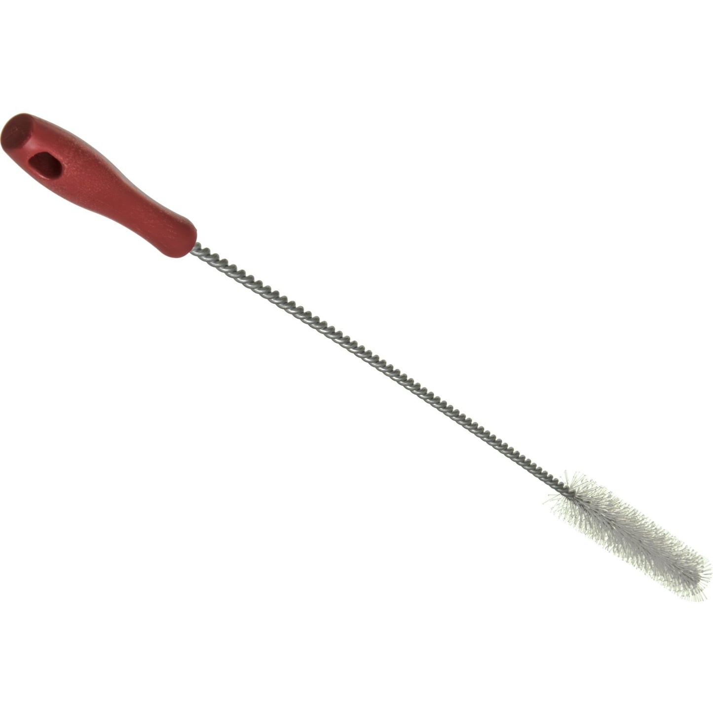 Carlisle 4012005 28" Sparta Straight Fryer High Heat Brush with Red Plastic Handle