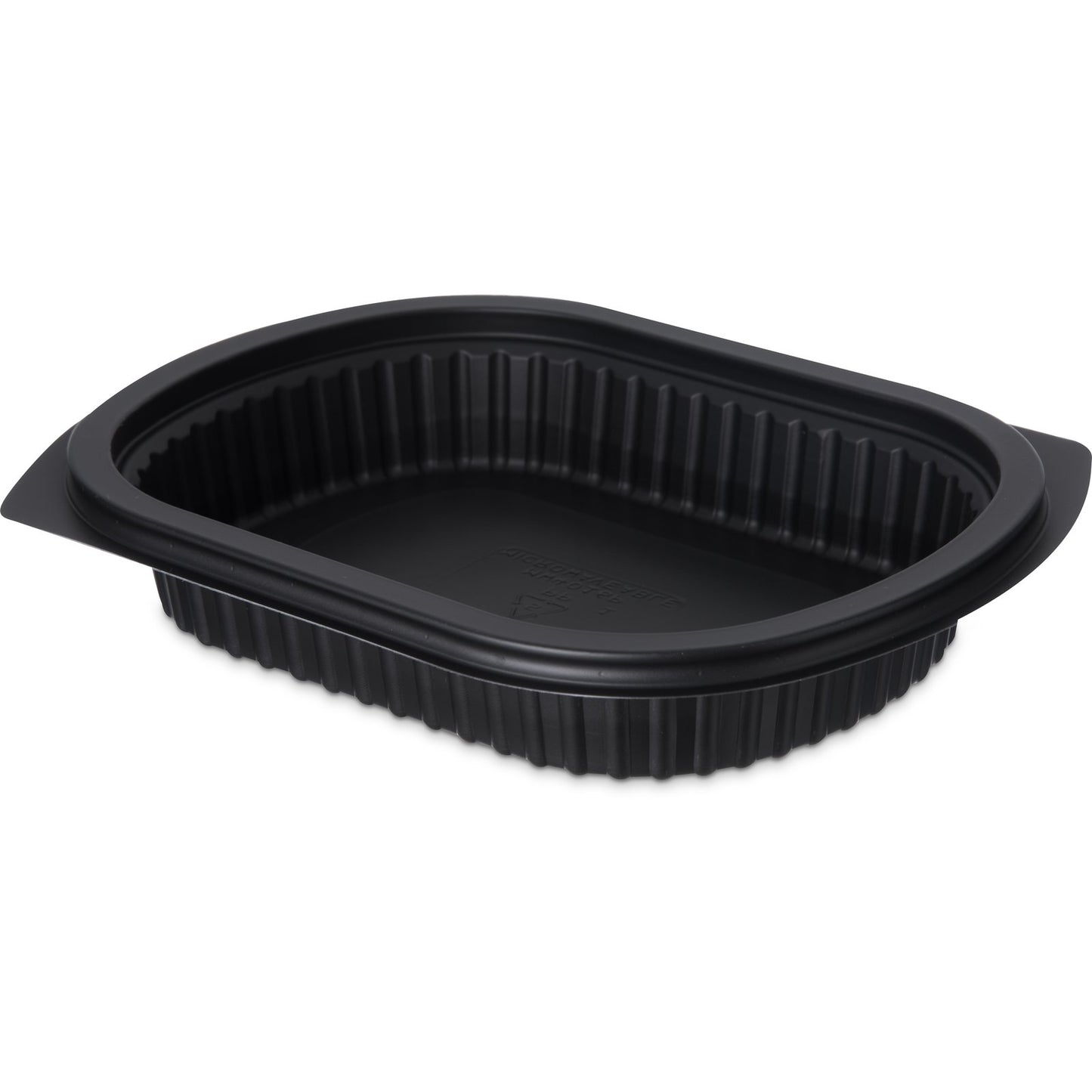 Proex DXMW4016PBLK 16oz. Black Microwaveable Medium Entrée (250/cs)