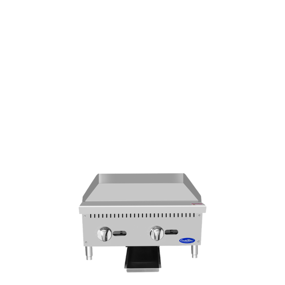Atosa ATMG-24-NG 24" Natural Gas Heavy Duty Manual Griddle