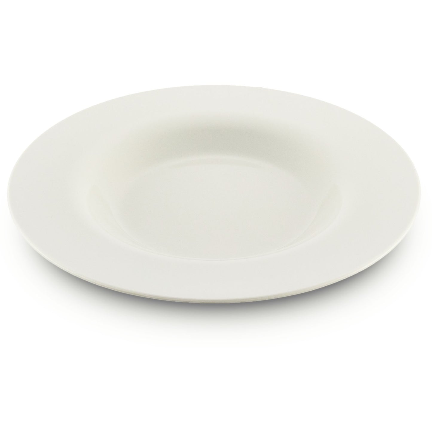 Carlisle 3303002 20 oz White Sierrus Melamine Chef Salad Pasta Bowl