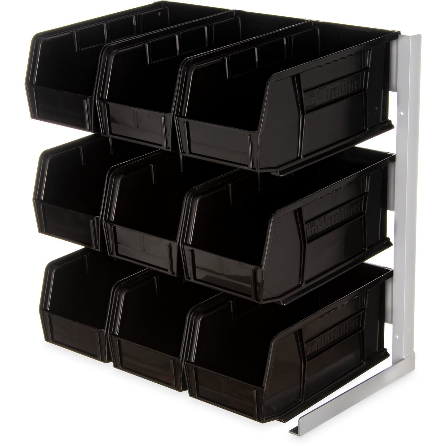 Carlisle 381109LG 18"x 12"x 19" Black Packet Rack