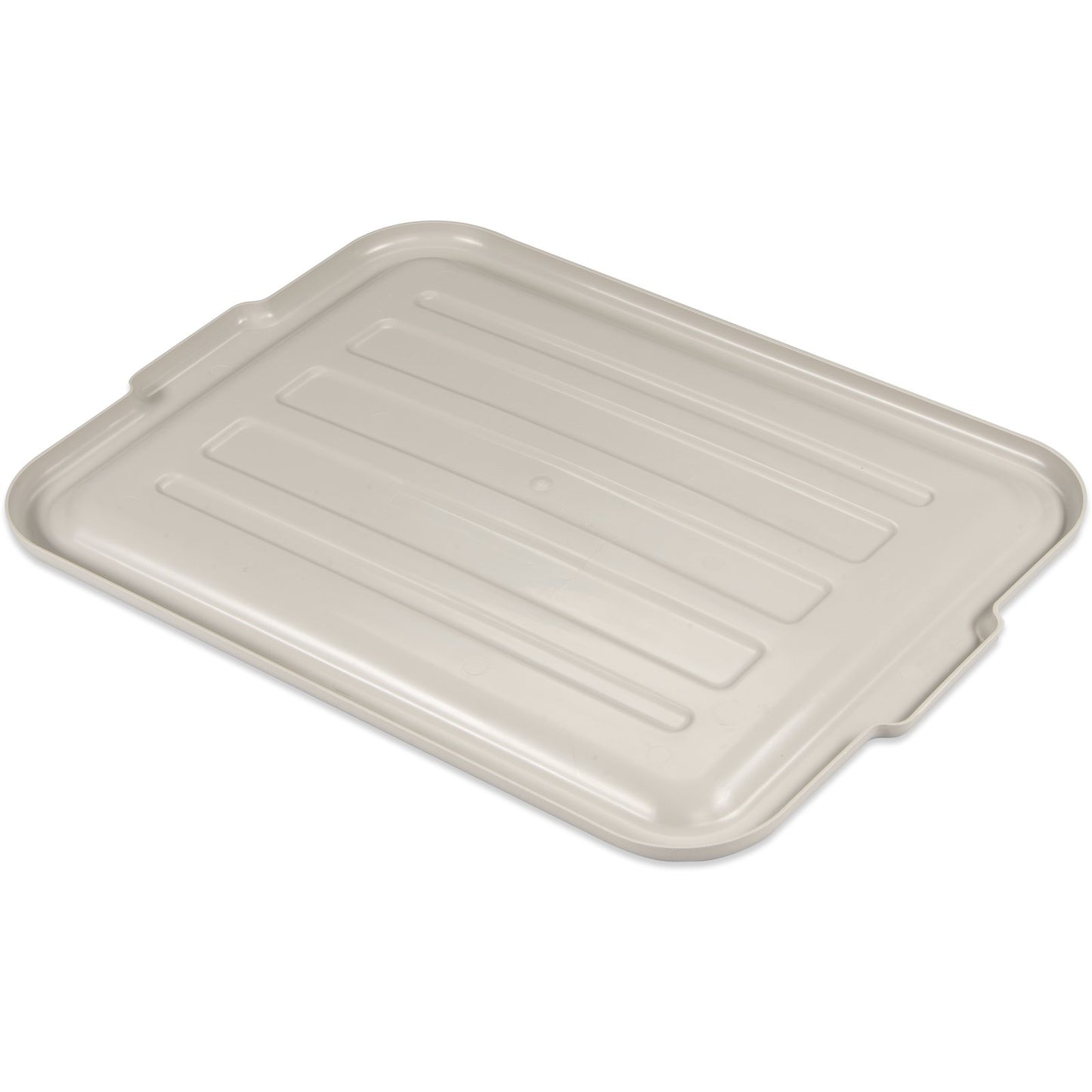 Carlisle 4401223 20" x 15" x 0.75" Gray Comfort Curve Universal Bus Box Lid