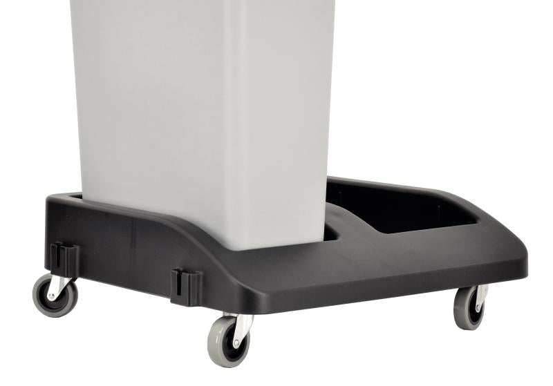 Omcan 43304 Double Polypropylene Dolly for Trash Container