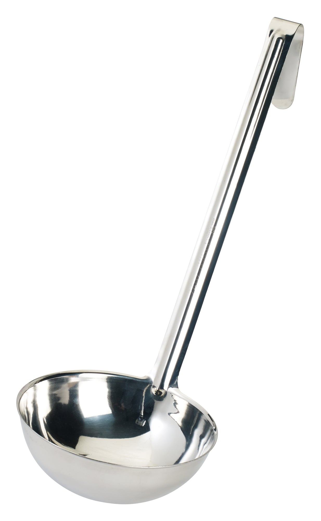 Winco LDI-24 24oz. Stainless Steel Ladle