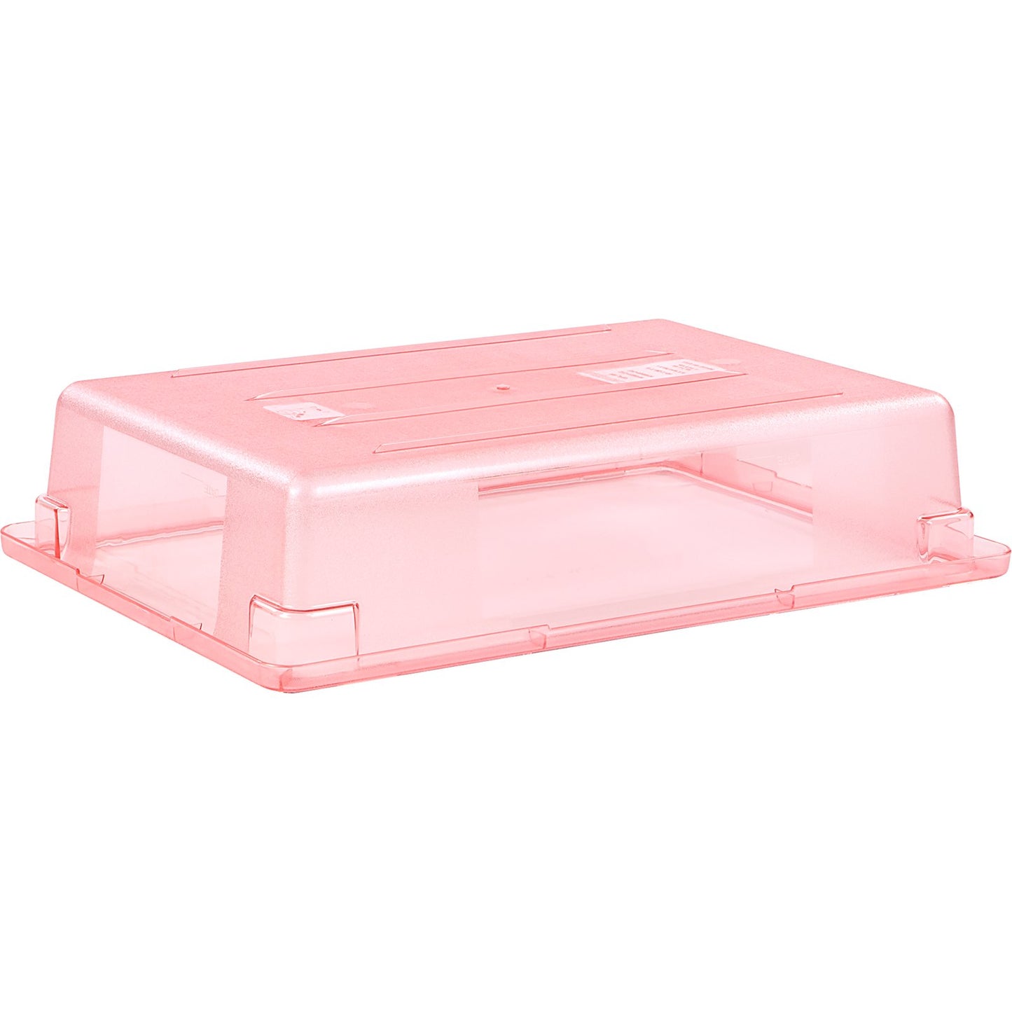 Carlisle 10621C05 8.5 gal Red Polycarbonate StorPlus Color-Coded Food Storage Container