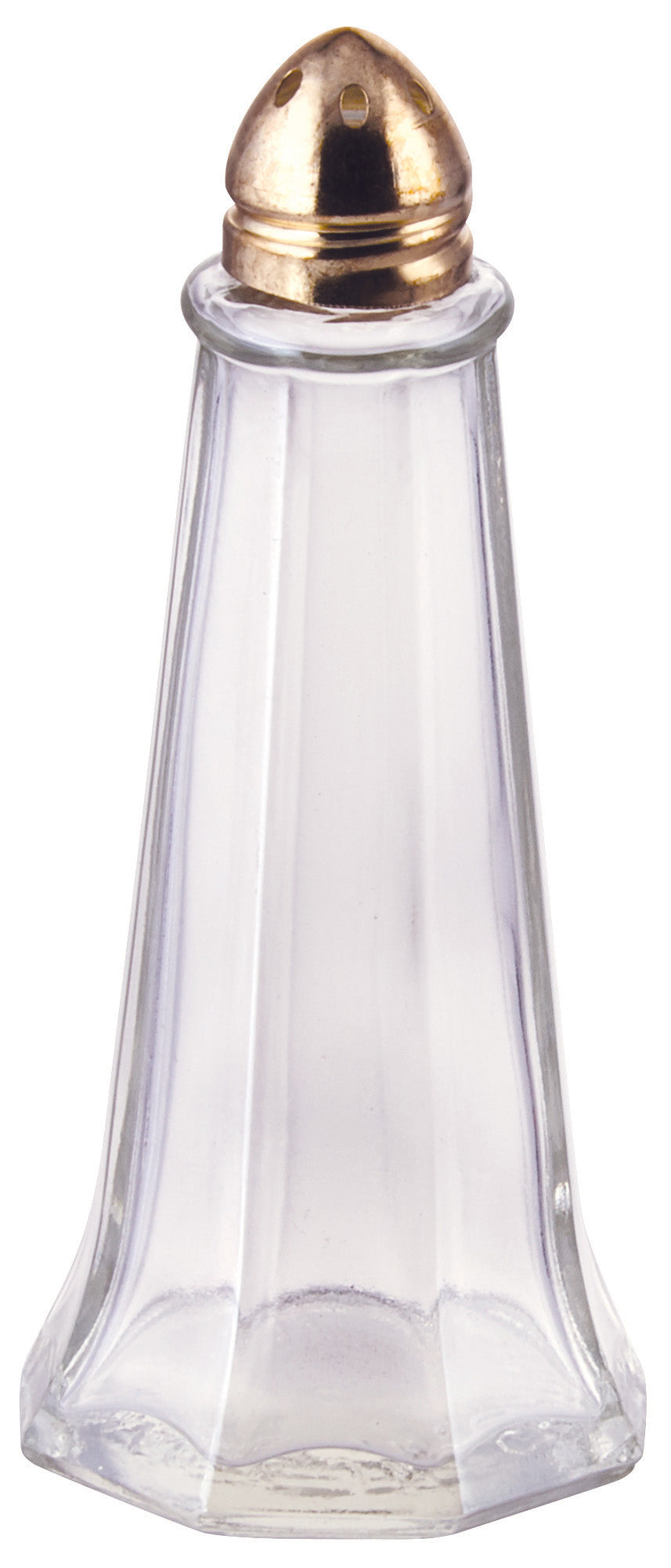 Winco G-111 1 oz. Brass Top Tower Shaker