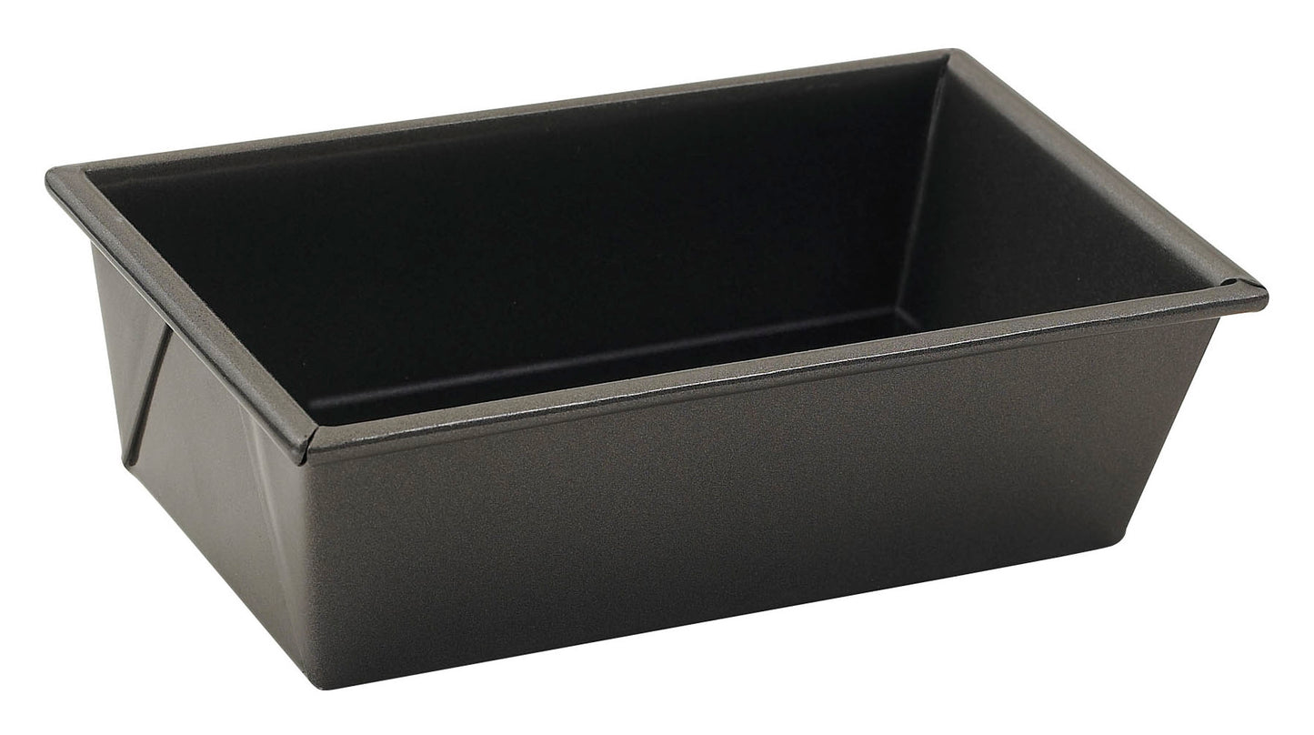 Winco HLF-100 1 Lb. 8-1/2" x 4-1/2" Aluminized Steel Loaf Pan