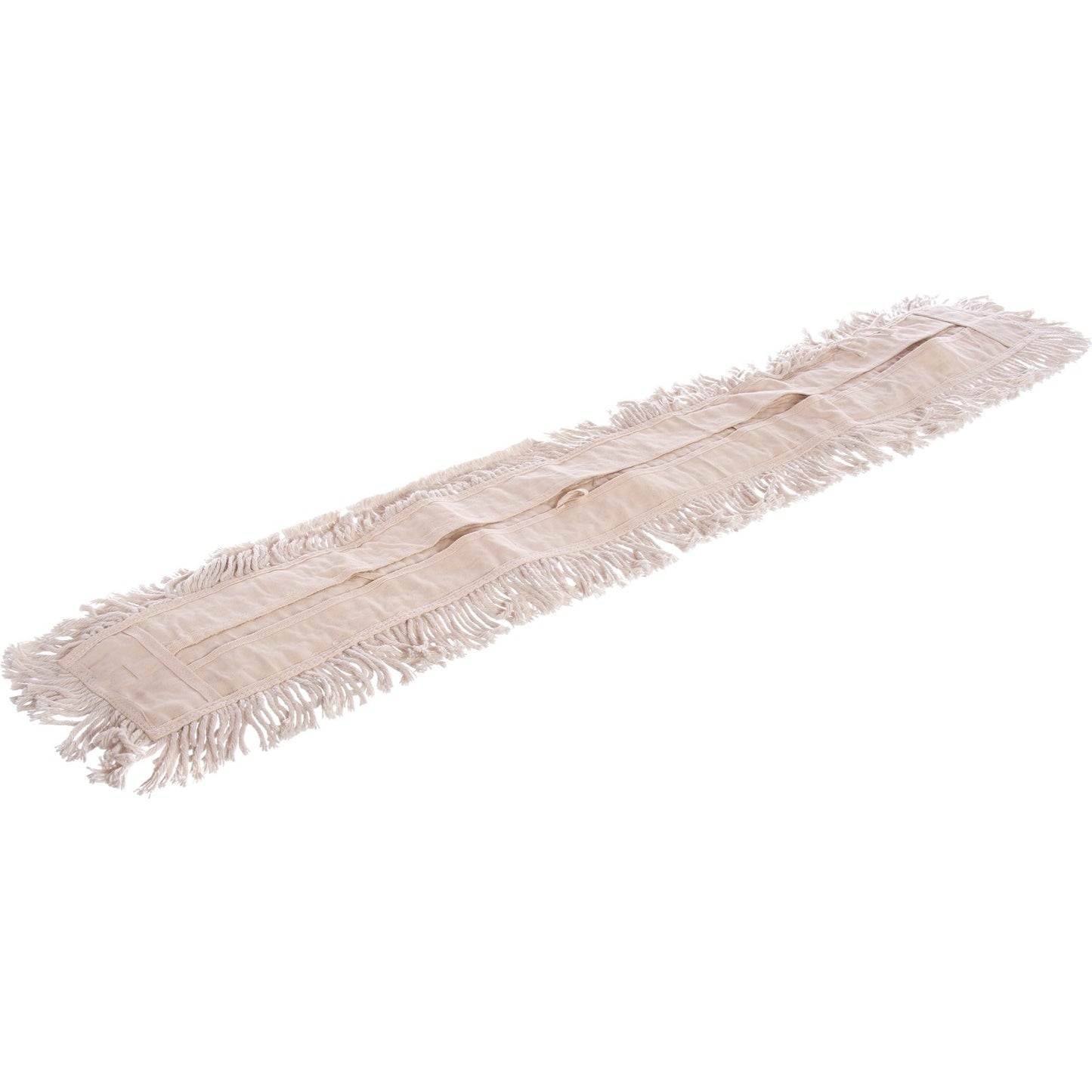 Carlisle 364754800 48" x 5" Natural Flo-Pac Tie Back Dust Mop