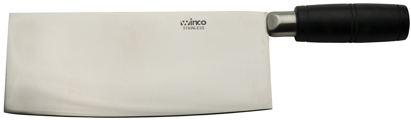 Winco KC-601 8" Blade Chinese Cleaver