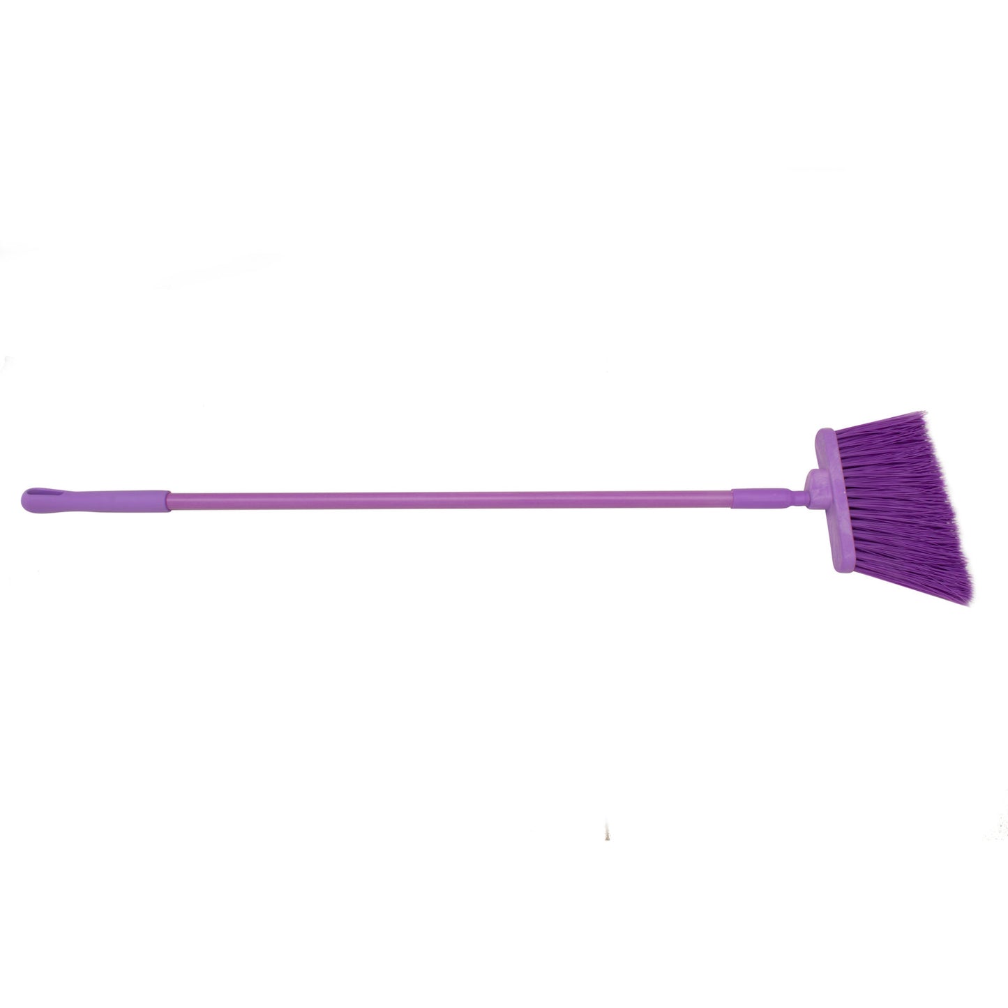 Carlisle 41083EC68 56" Purple Color Coded Duo-Sweep Unflagged Angle Broom
