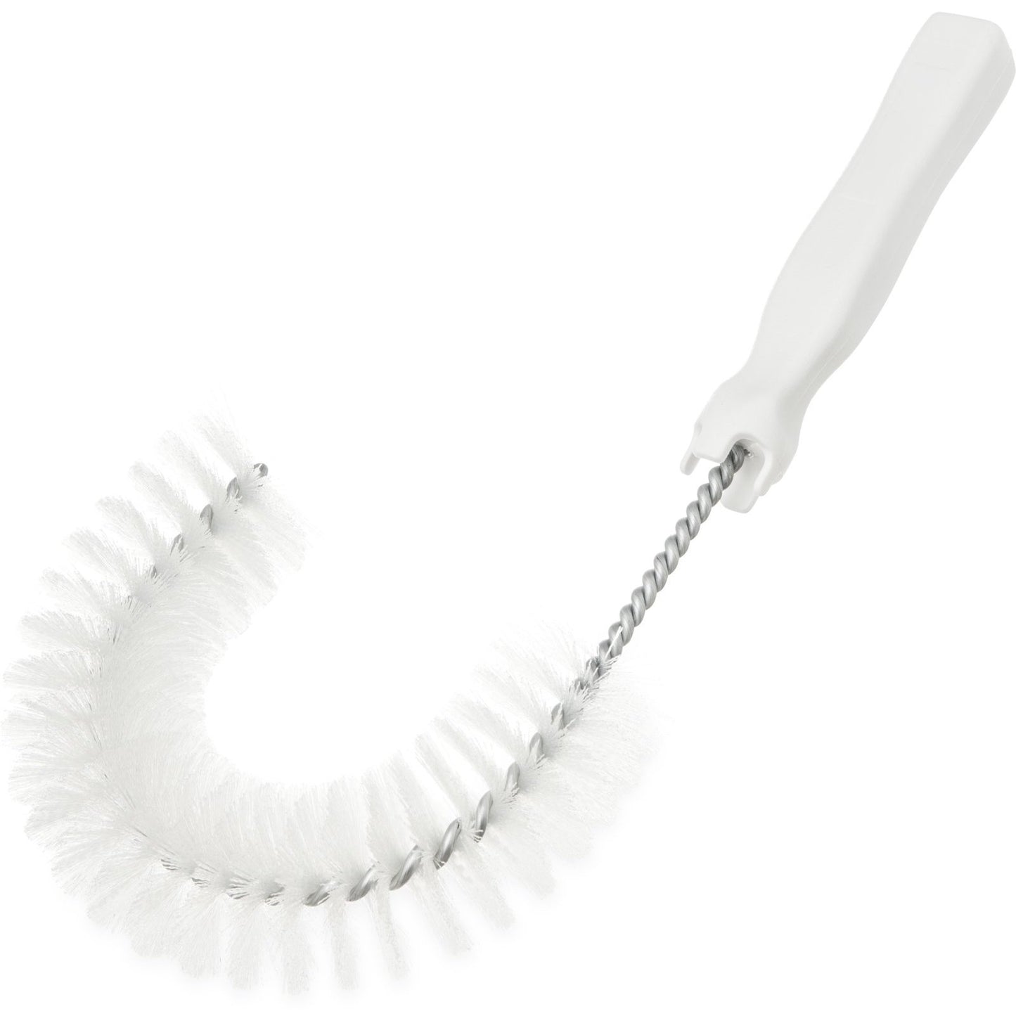 Carlisle 41100EC02 White Sparta Color Code Clean-In-Place Hook Brush