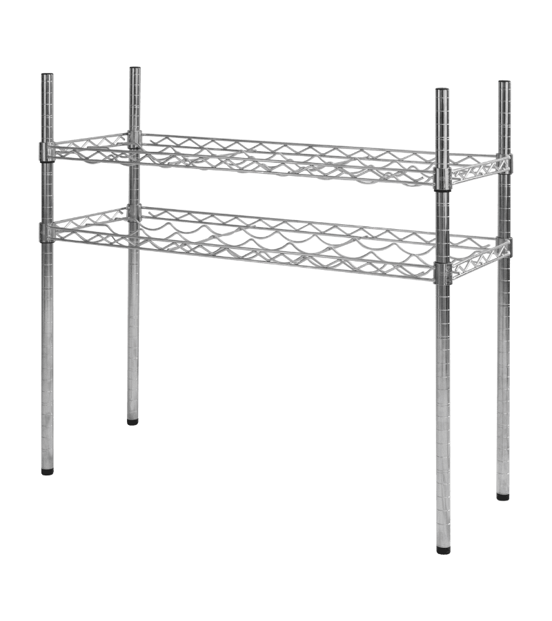 Thorinox TCWS-1448 48" Chrome Wine Shelves